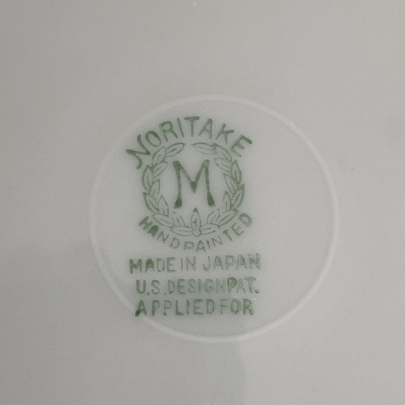 Noritake Roseleigh Fruit/DessertBowls & Bread/Butter plates Vintage 10pc. - Picture 4 of 13